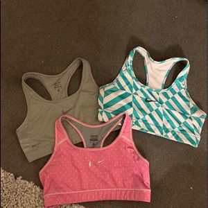 Nike sports bras
